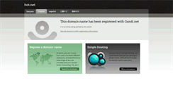 Desktop Screenshot of hot.net