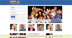 Desktop Screenshot of hot.dk